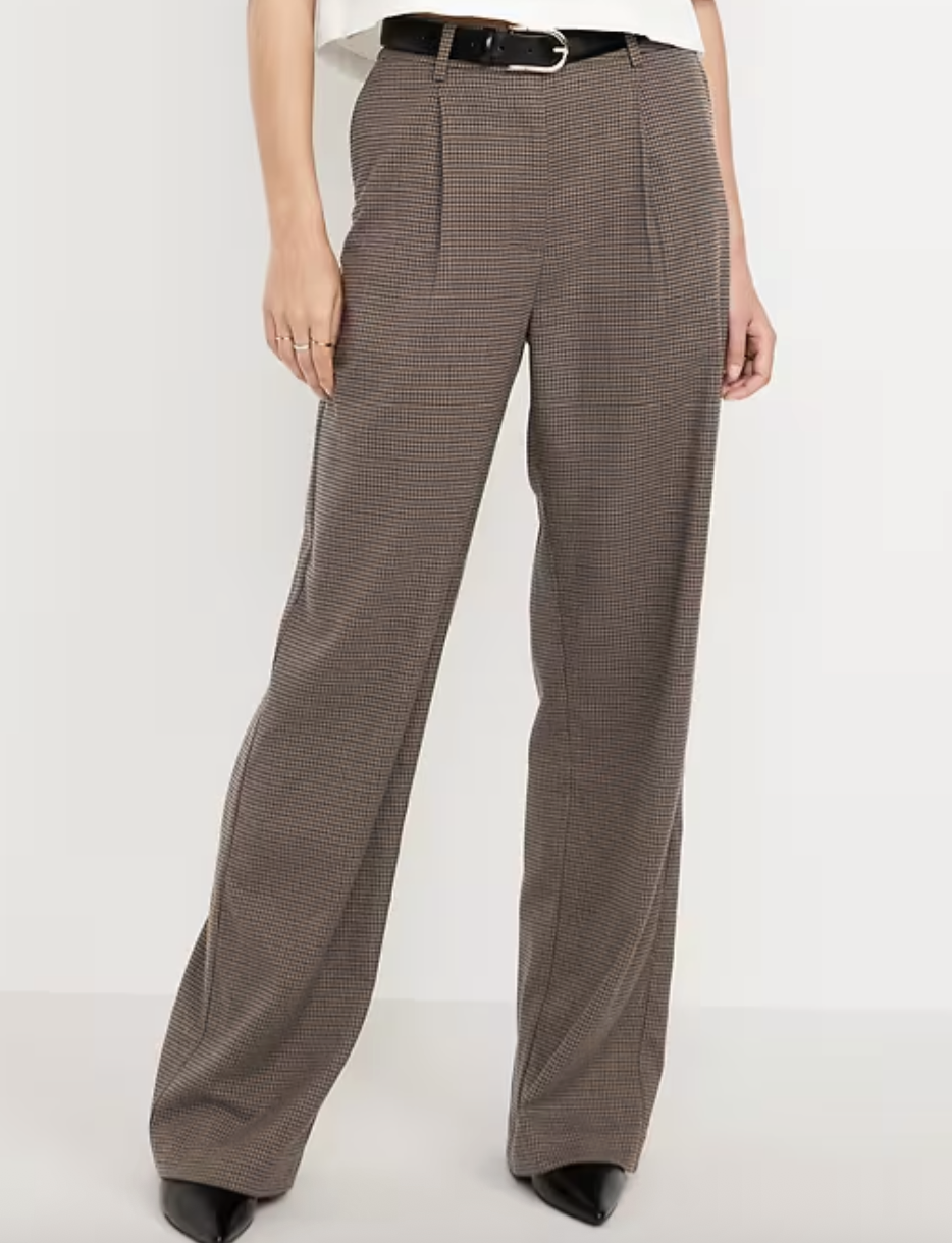 Old Navy Extra High-Waisted Taylor Wide-Leg Trouser Pants