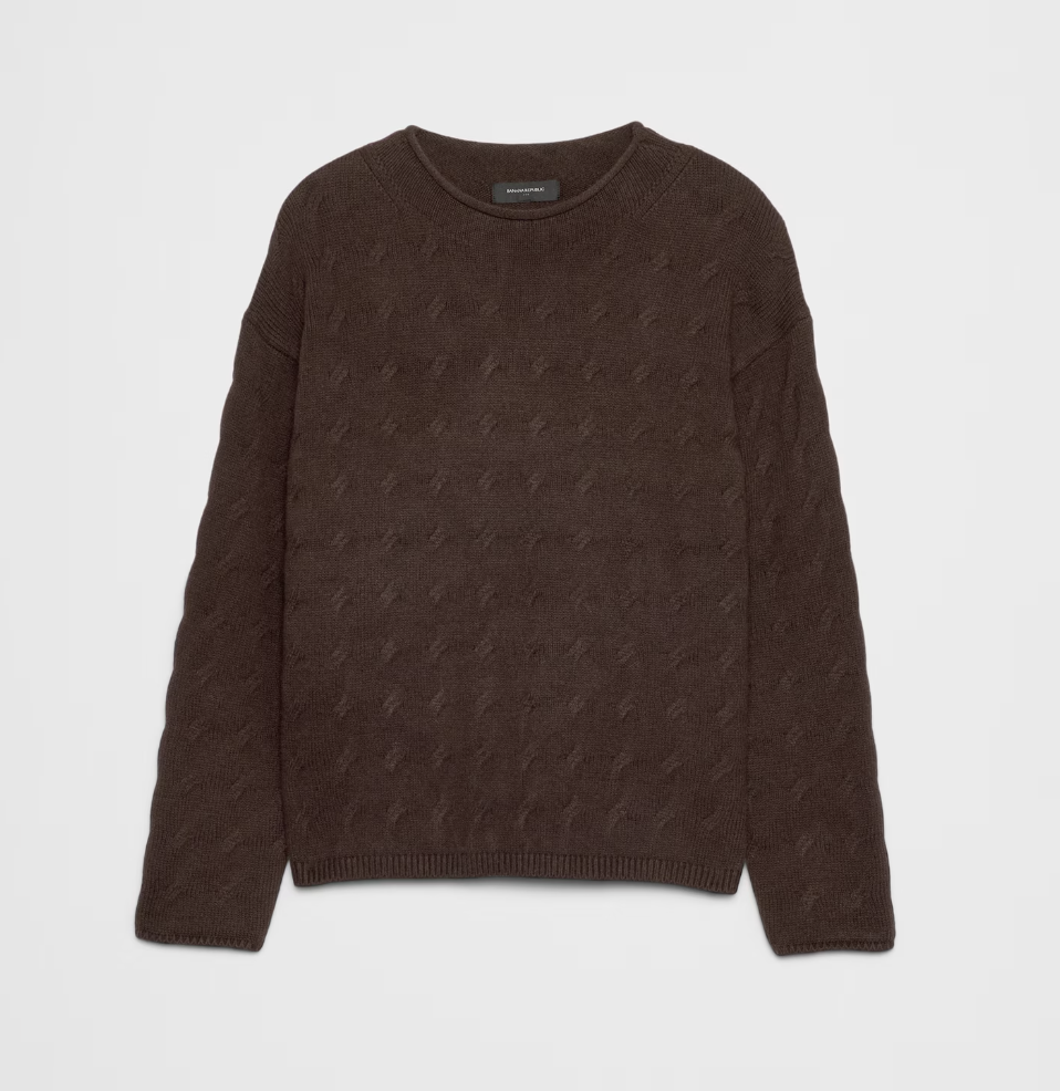 Banana Republic Cable Roll-Neck Sweater