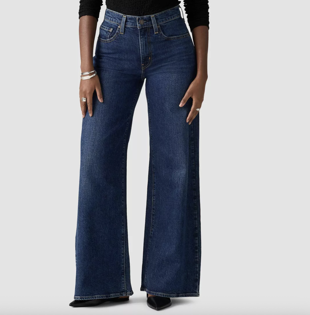 Levi's High Rise Wide Leg Jean