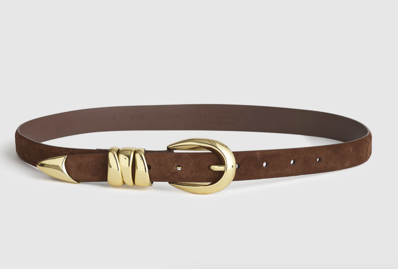 Madewell Triple Keeper Belt