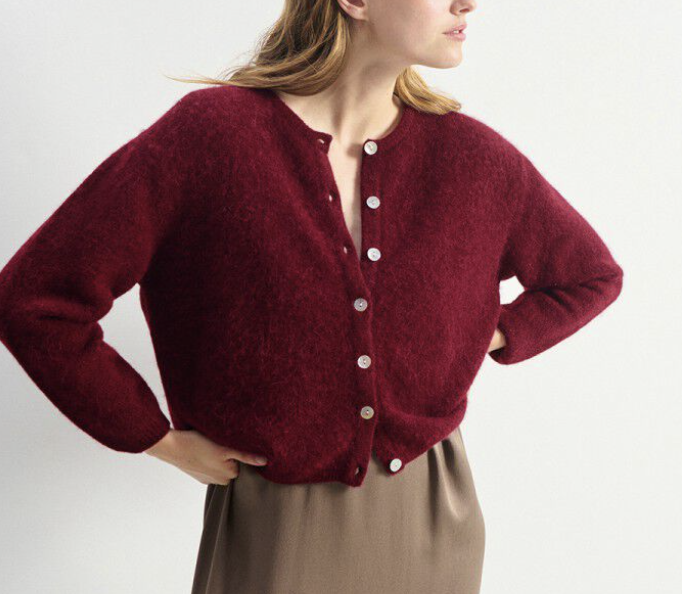 American Vintage Cardigan Vitow (Strawberry)