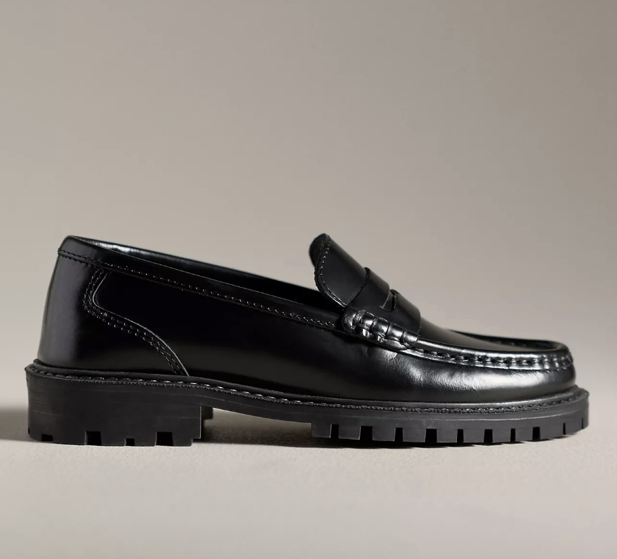 Maeve Lug Sole Loafers