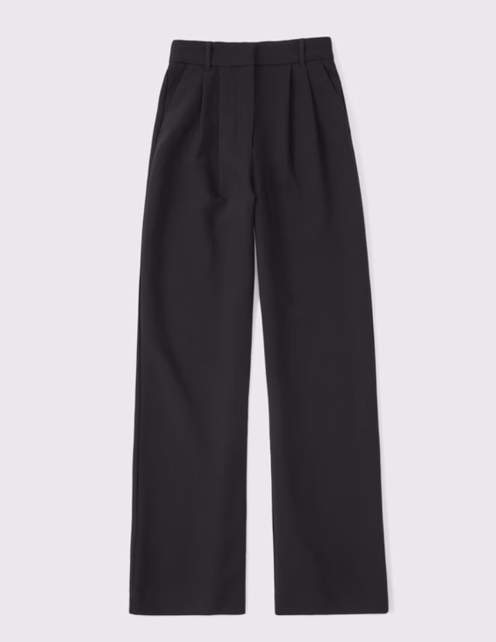 Abercrombie Sloane Tailored Wide Leg Pant