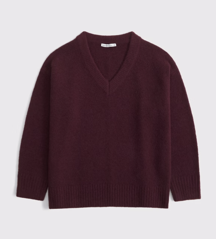 Abercrombie Dad V-Neck Sweater 