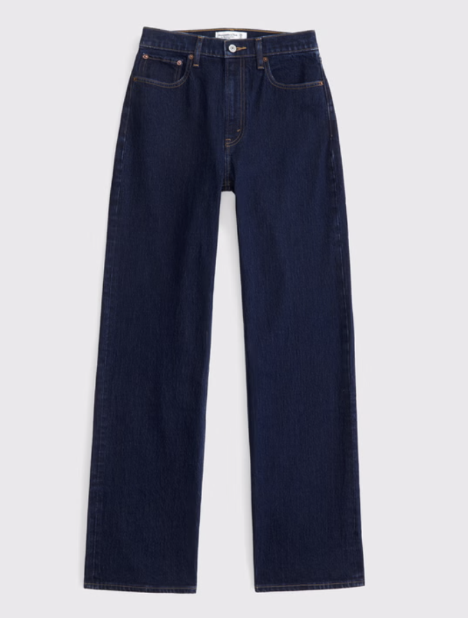 Abercrombie High Rise 90s Relaxed Jean