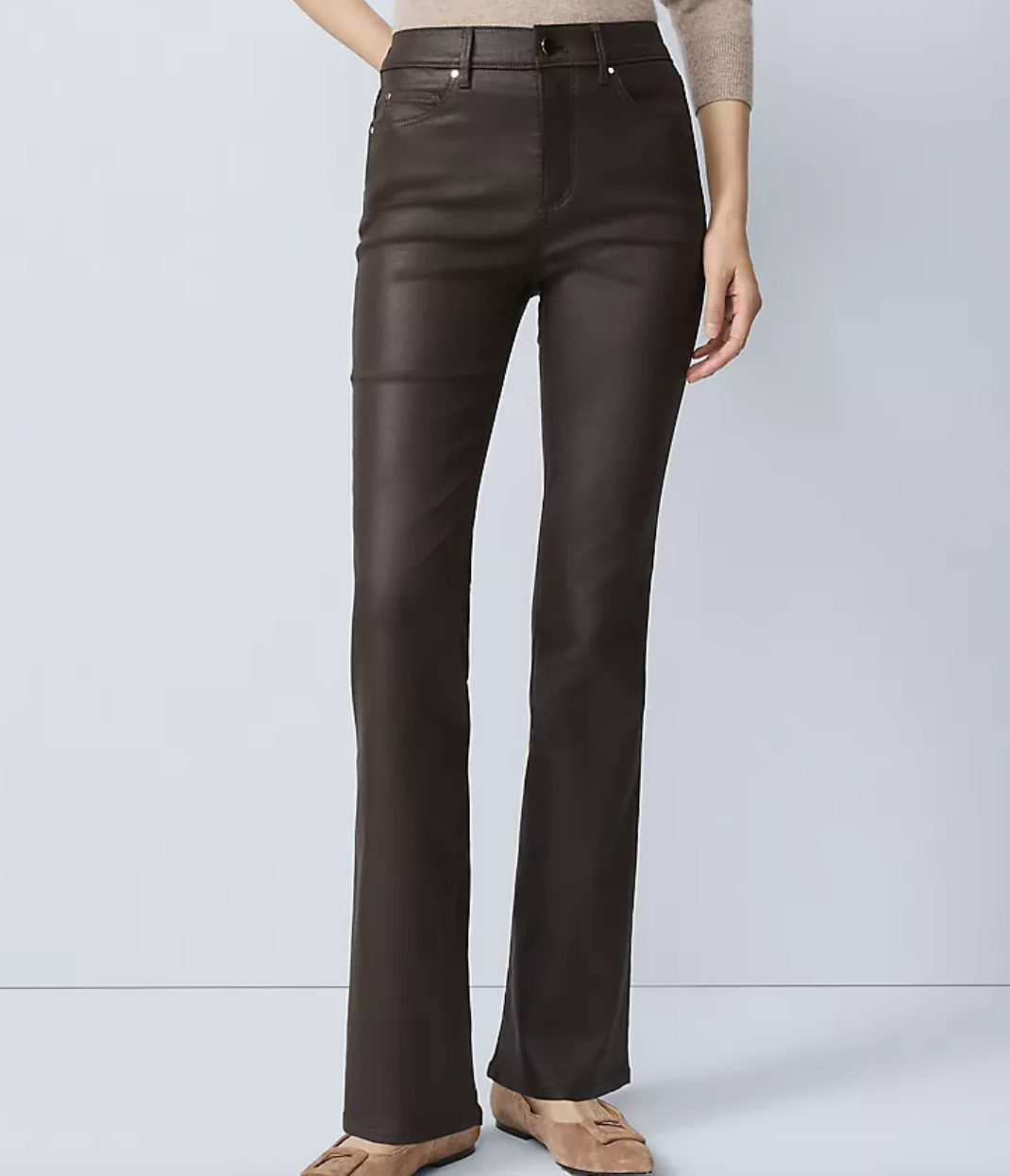 Ann Taylor Petite Coated Boot Jean 