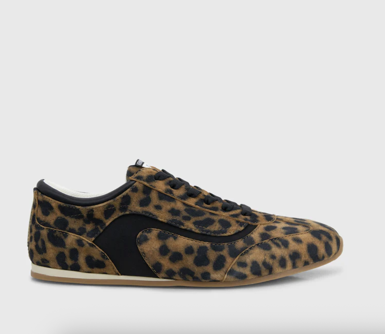 Alma Leopard Suede Sneaker