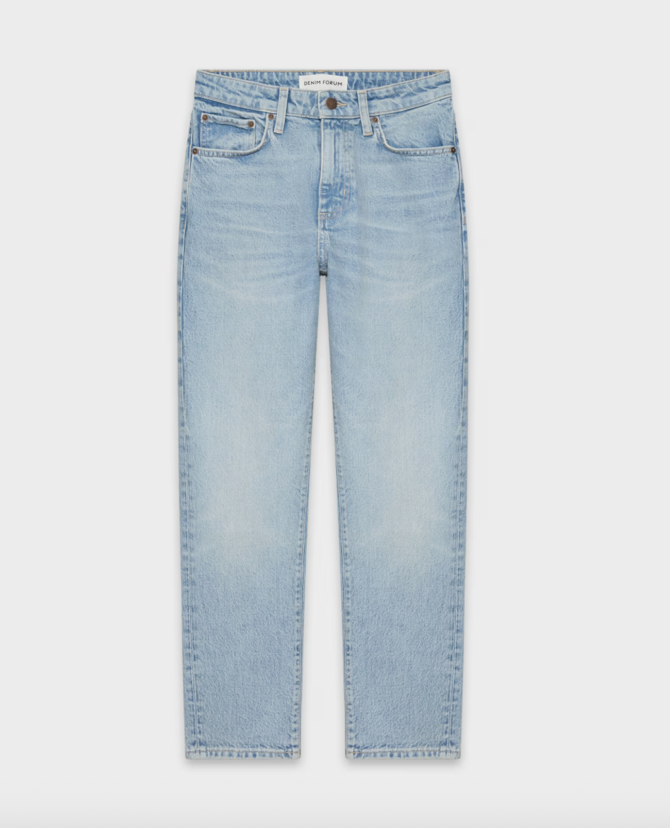 Aritzia Denim Forum Geena Hi-Rise Straight Ankle Jean