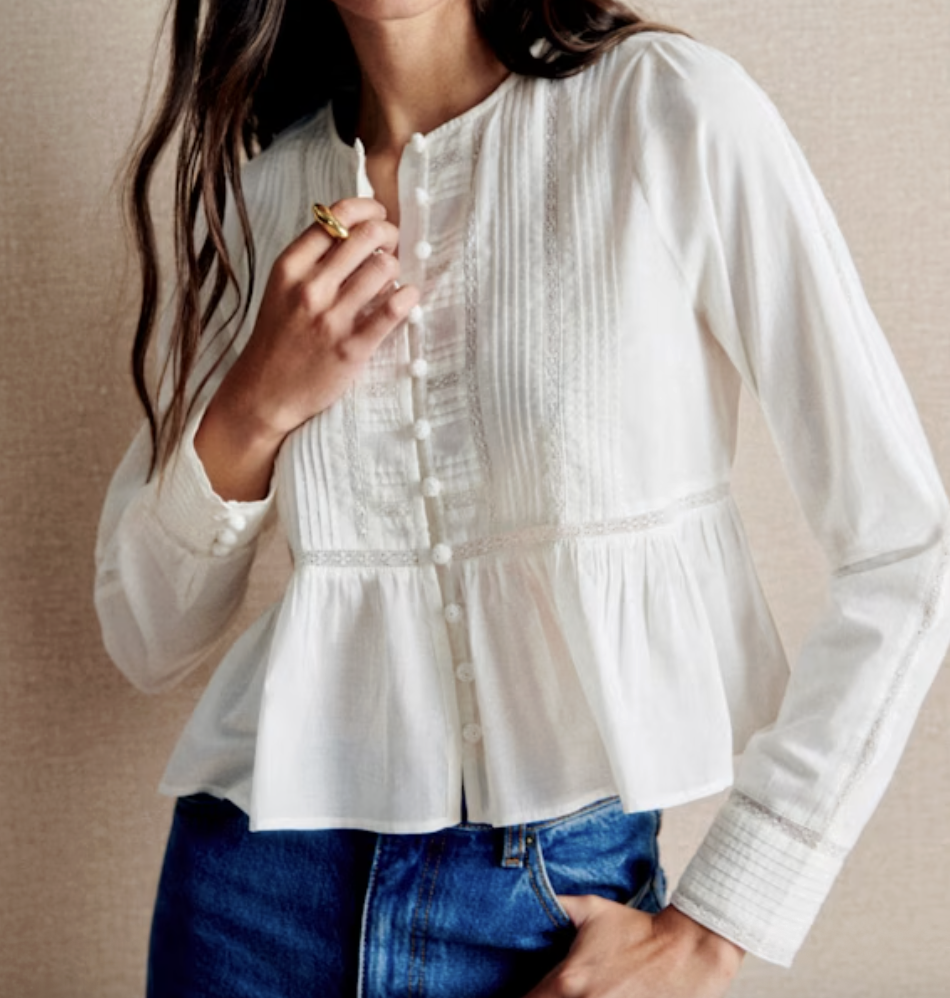 Sezane Charlina Blouse 