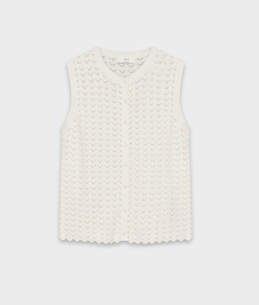 Aritzia Cotton Charm Wentworth Sweater Vest 