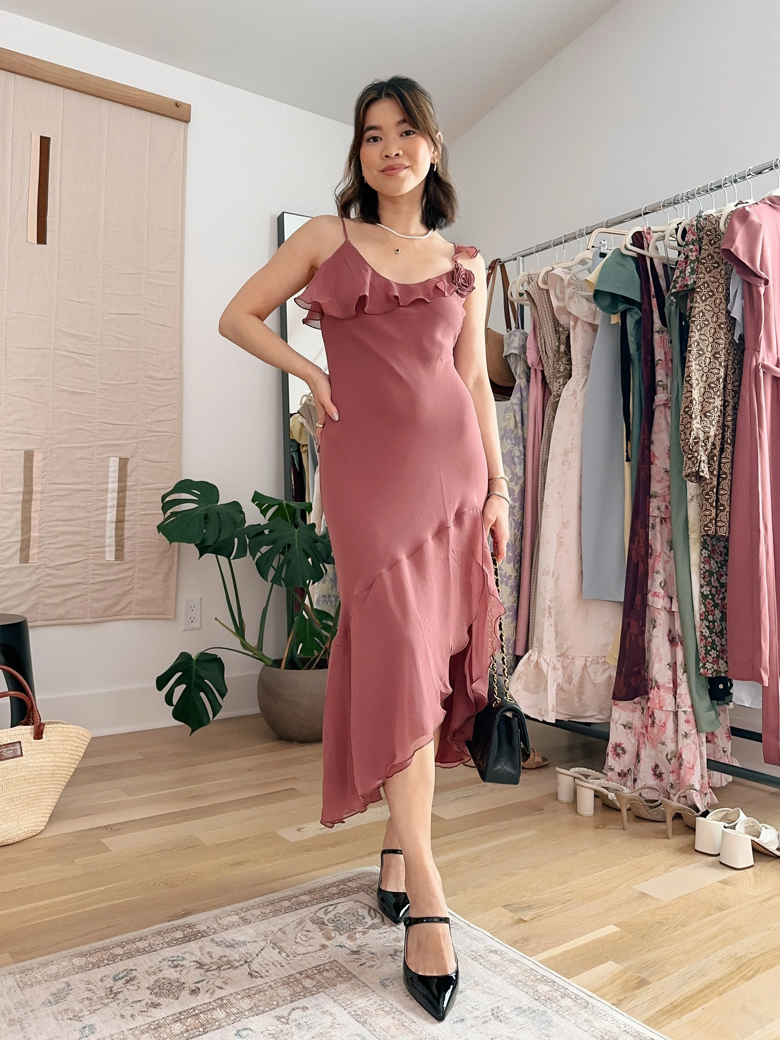 aritzia engage dress Wholesale Evening Party Maxi Dress A-Line Empire Waist Chiffon main image 0