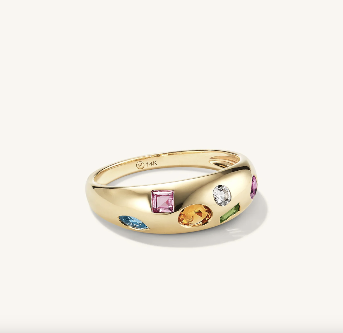 thick gold ring