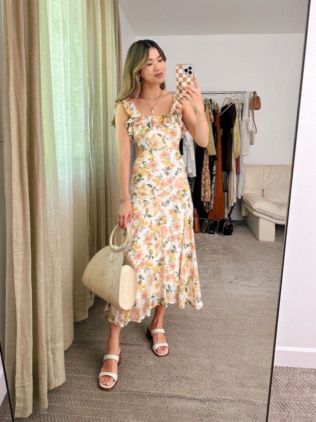 summer dress for guest at wedding