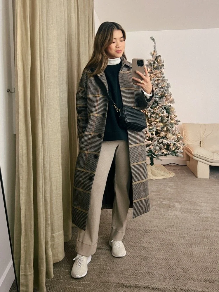 Knit Pants Winter Outfit Idea