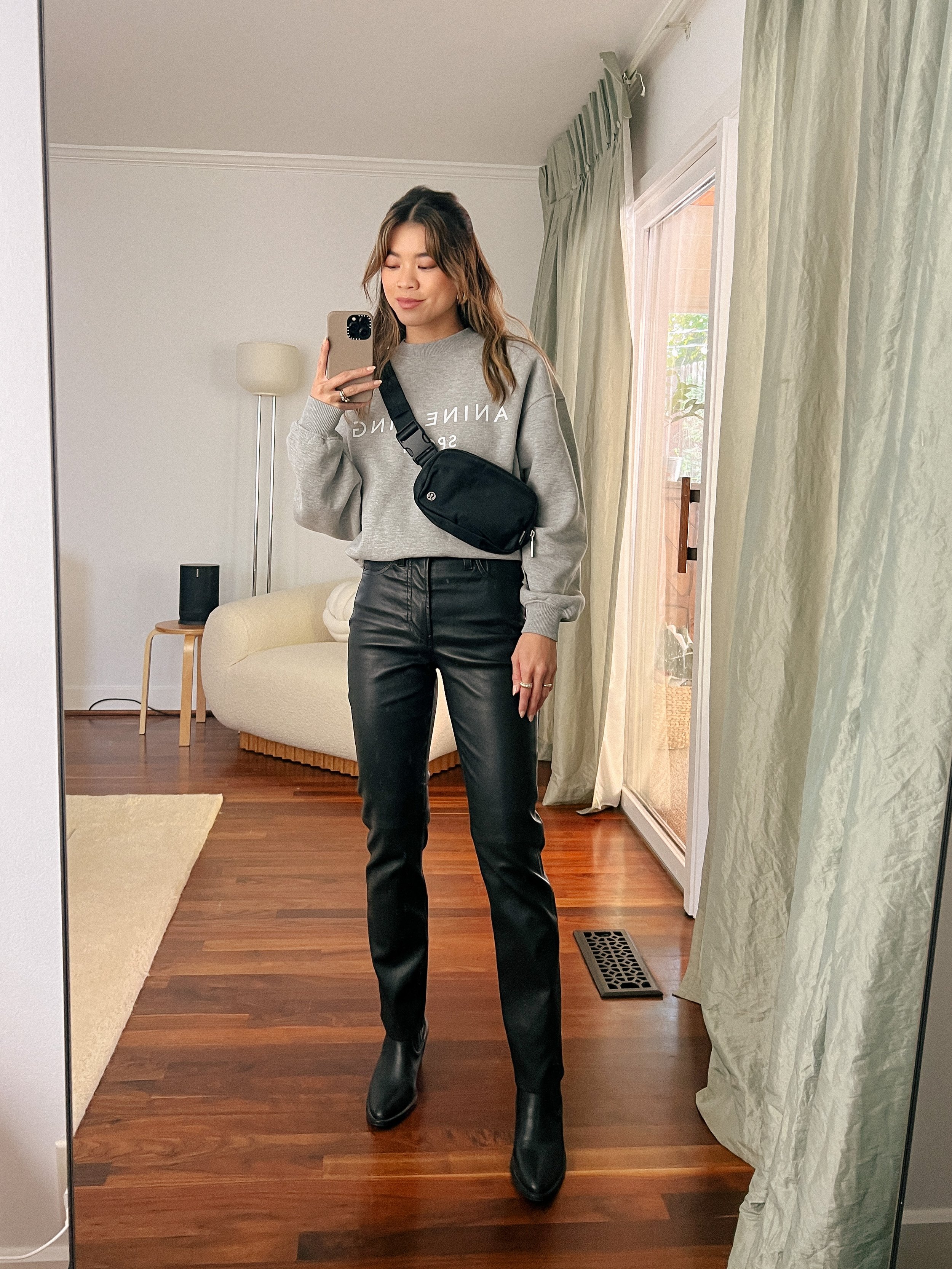 THE BEST FAUX LEATHER PANTS AND LEGGINGS - 8 Ways To Style Leather Leggings  — by CHLOE WEN