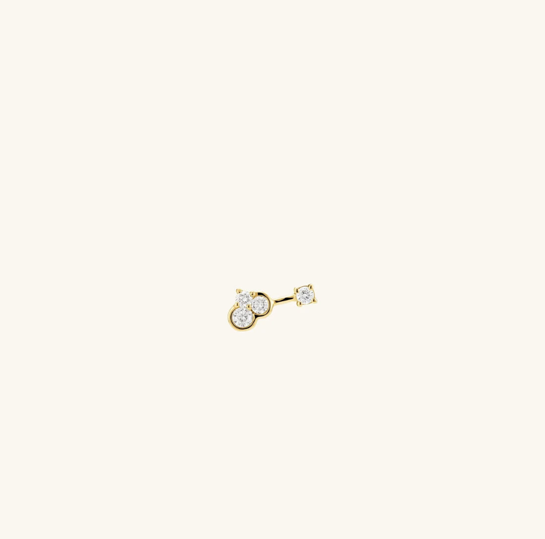unique diamond earrings