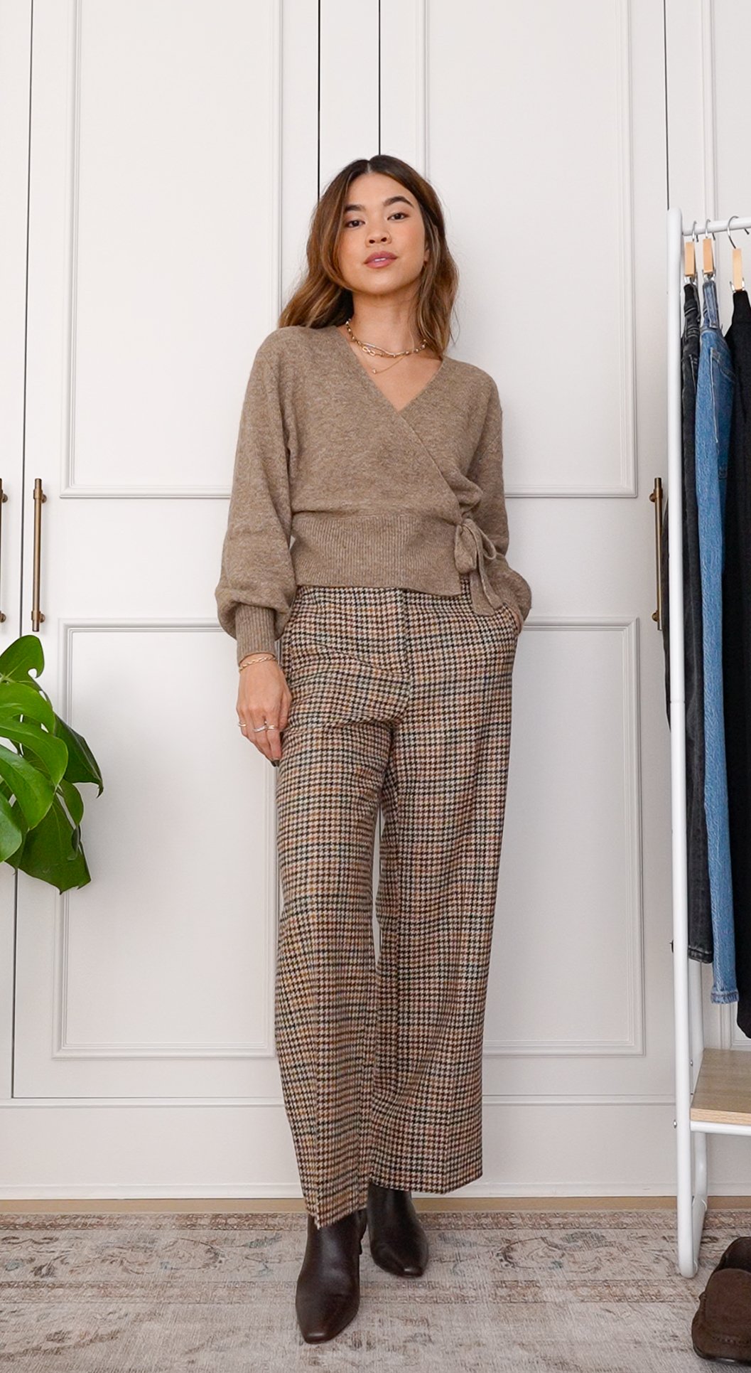 plaid pants
