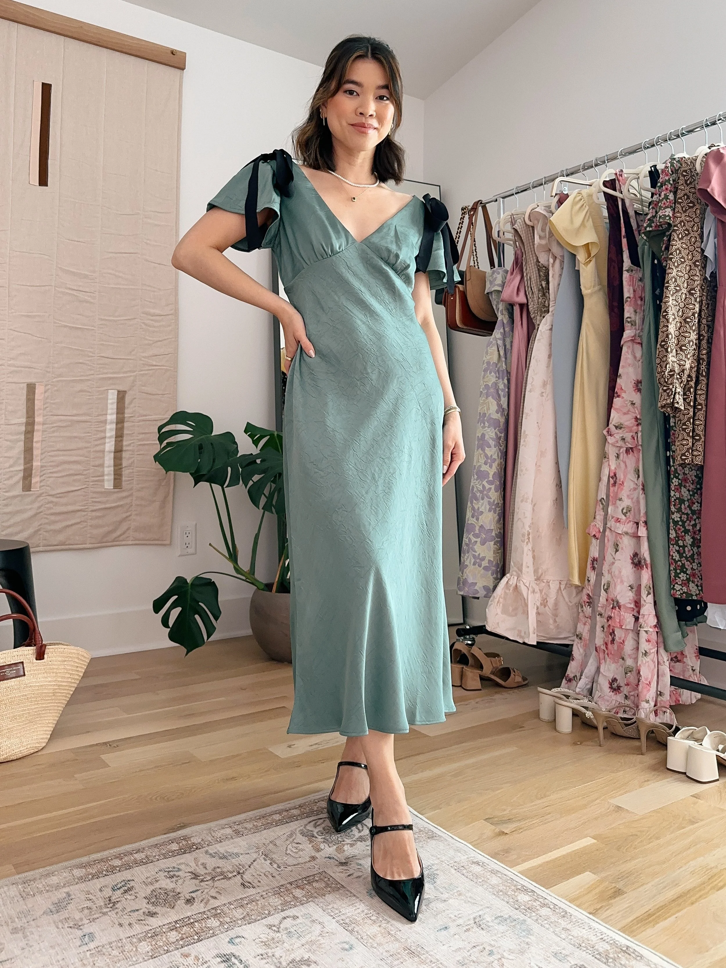 sachin and babi light blue dress 18 SPRING AND SUMMER WEDDING GUEST DRESSES