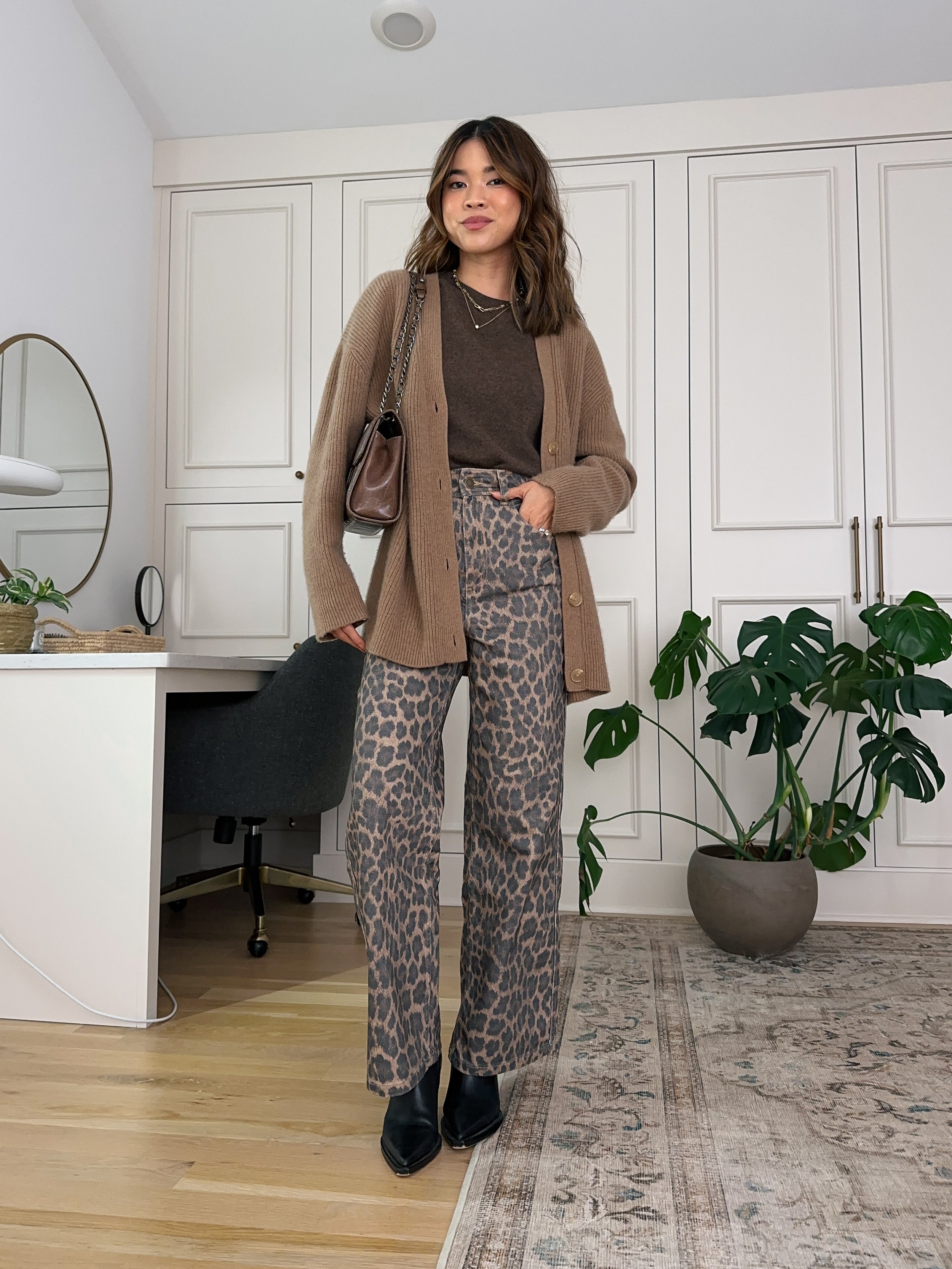 leopard pants