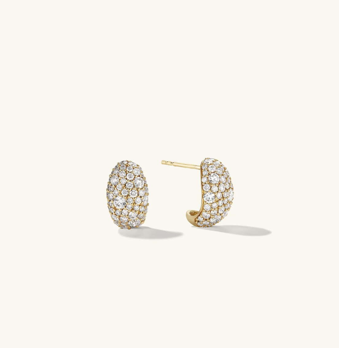 classy diamond earrings