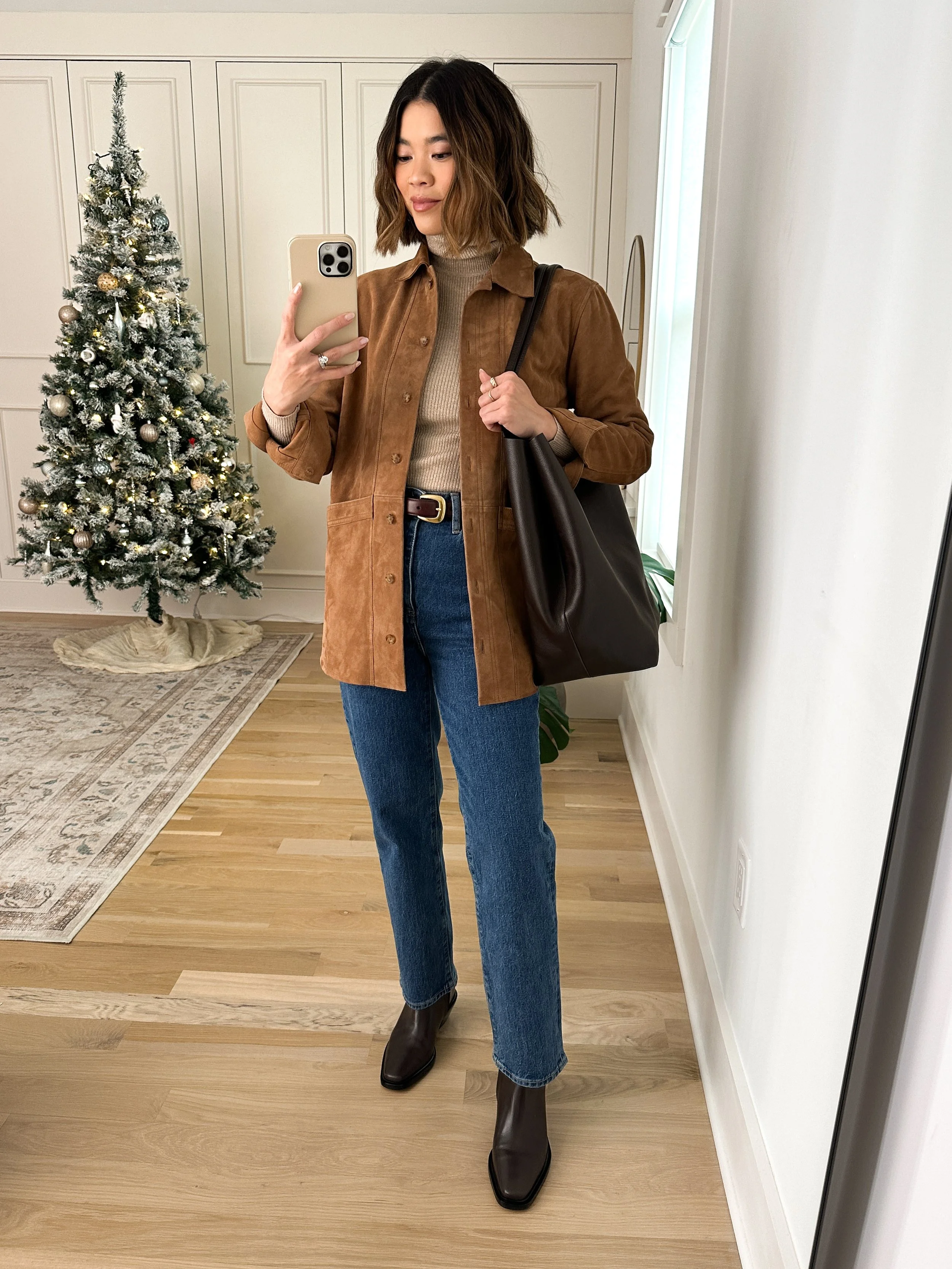 winter work outfit