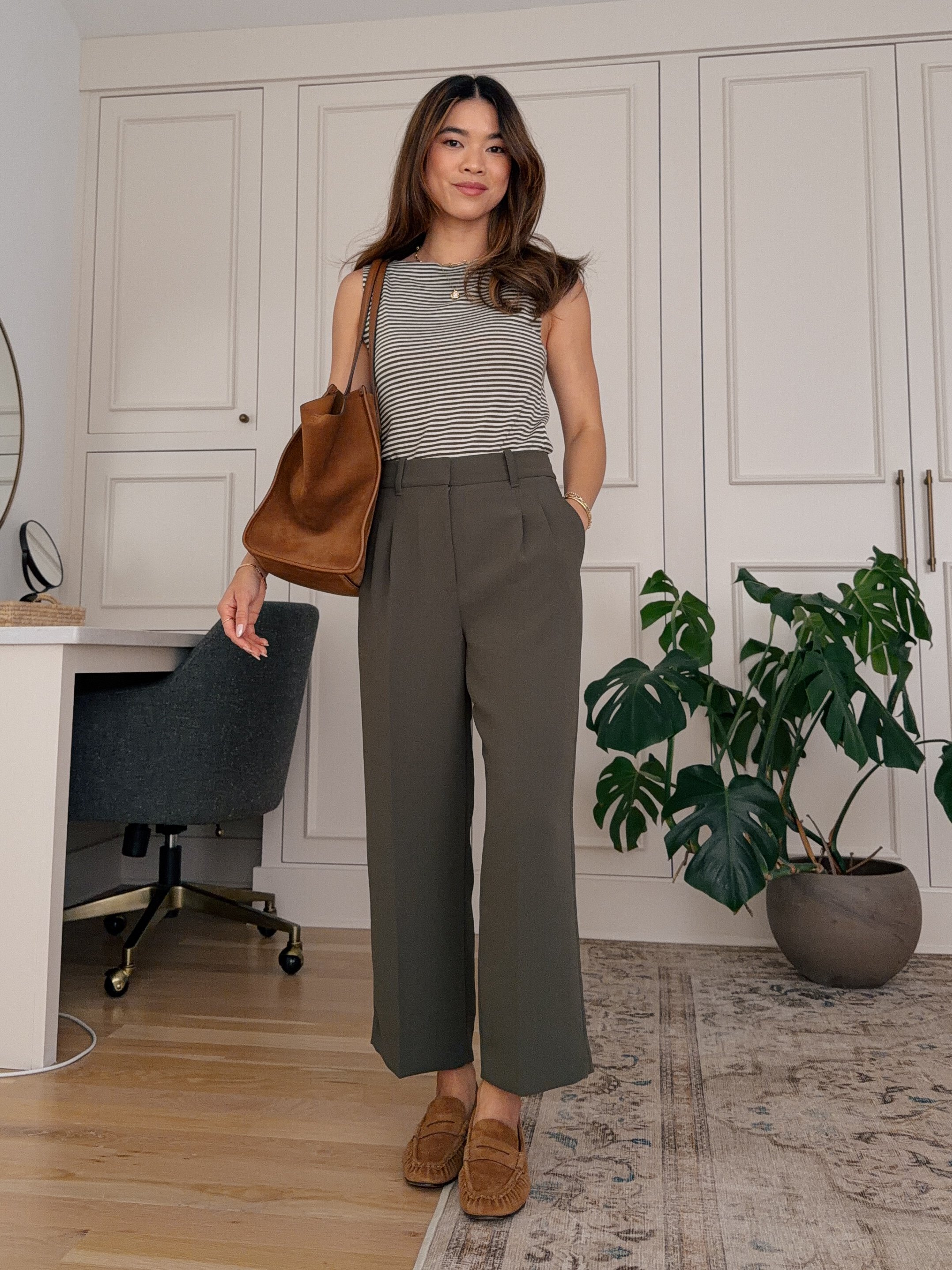 olive pants