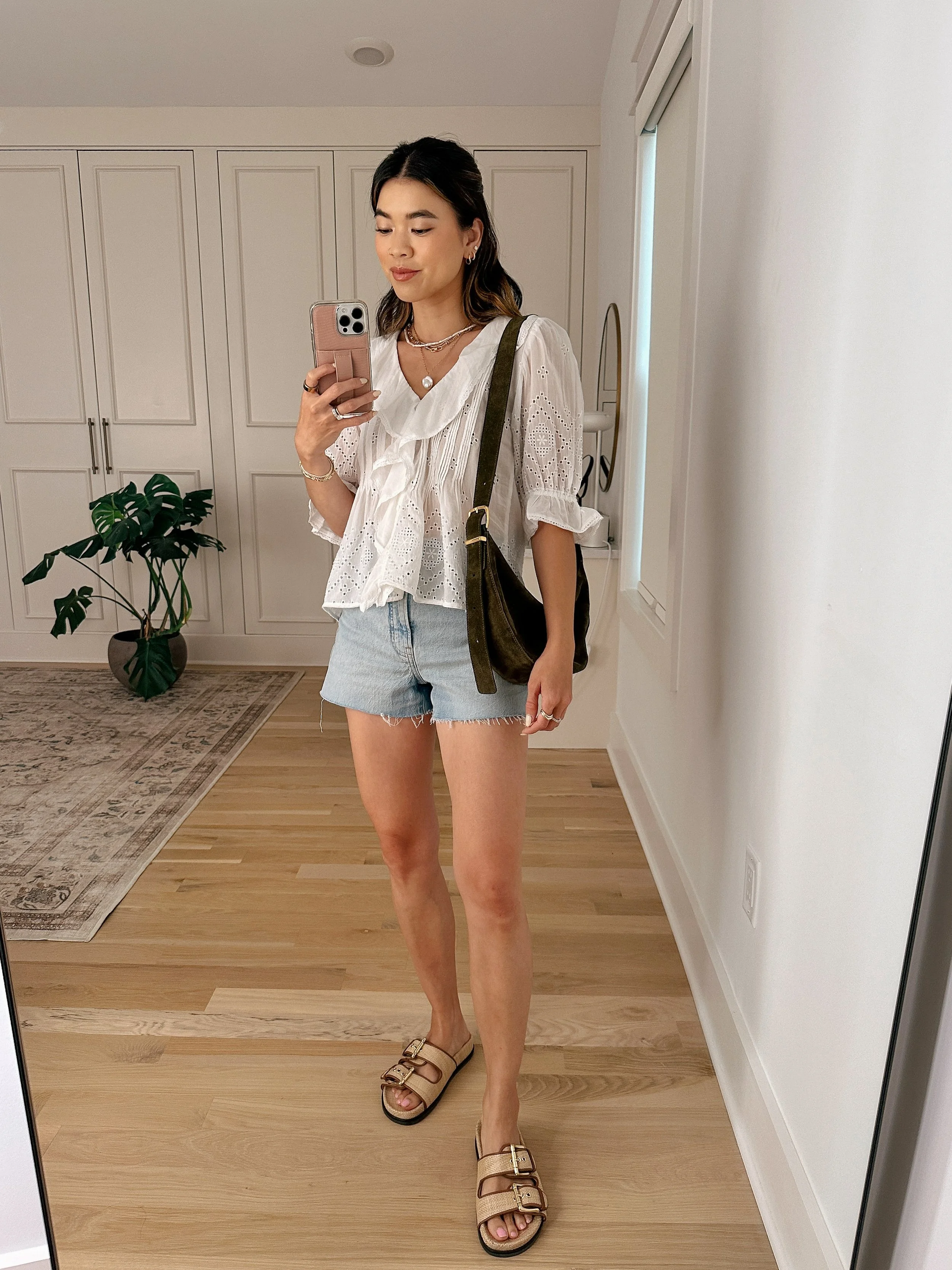 jean shorts