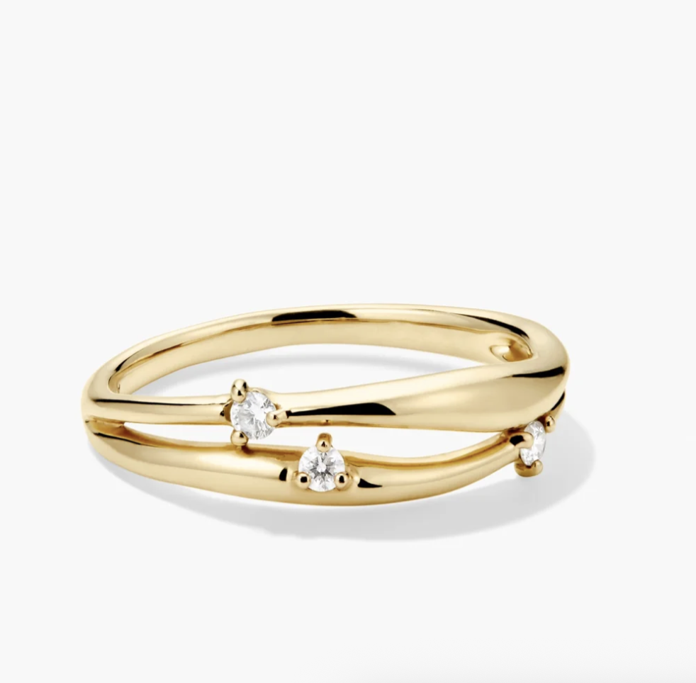 unique gold ring