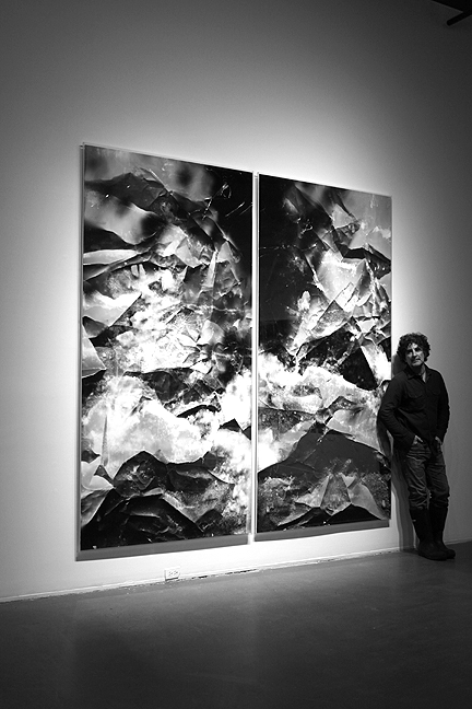 Installation photo of Moonrise, Hernandez, 2013.