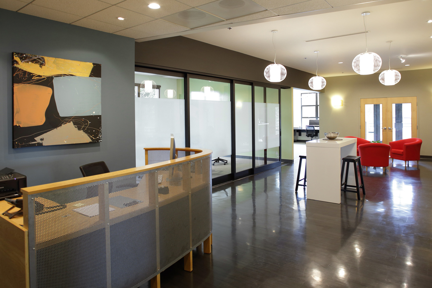 Portland Focus Group Facility Reception Area