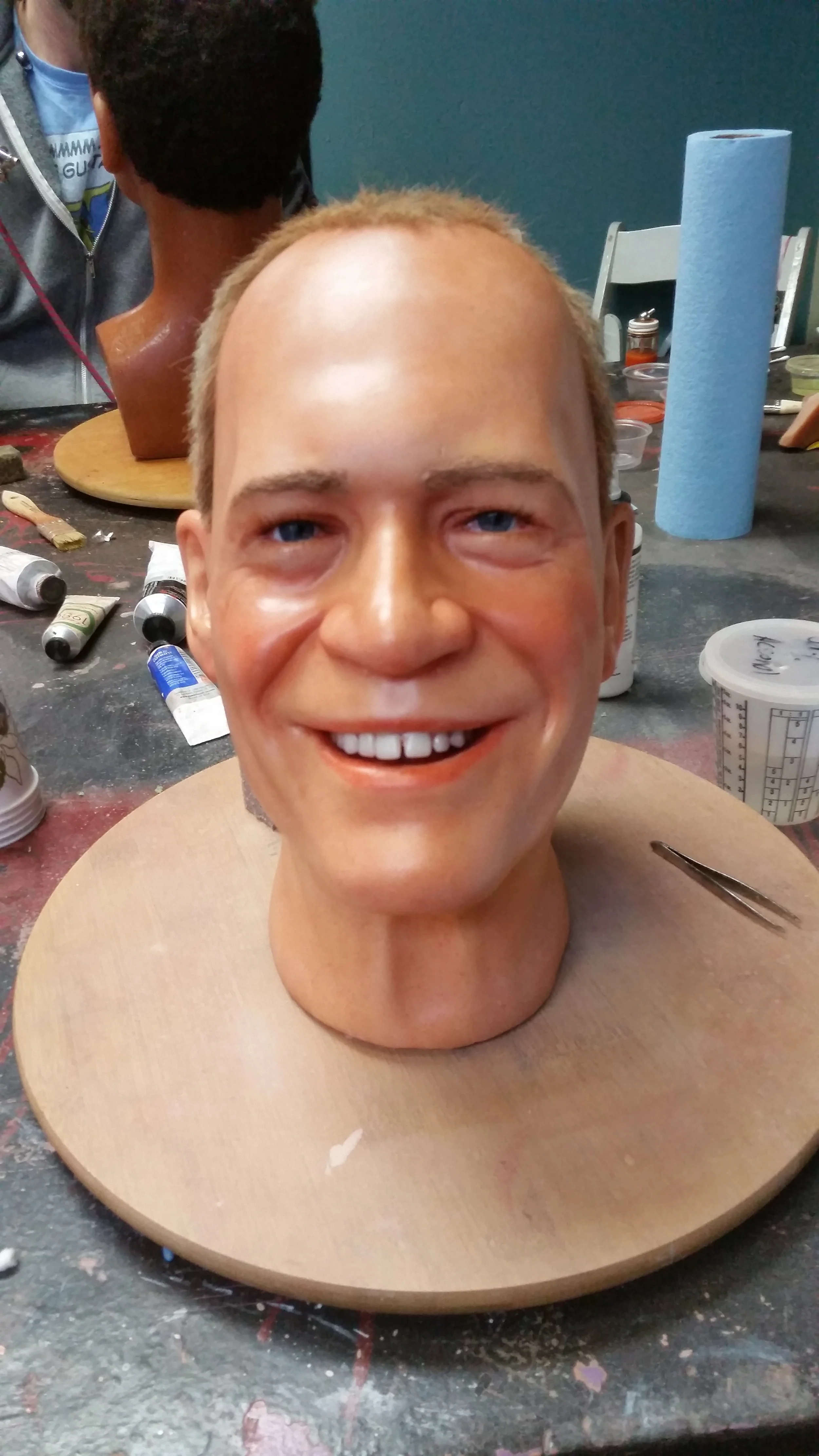 Wax Bust Painting