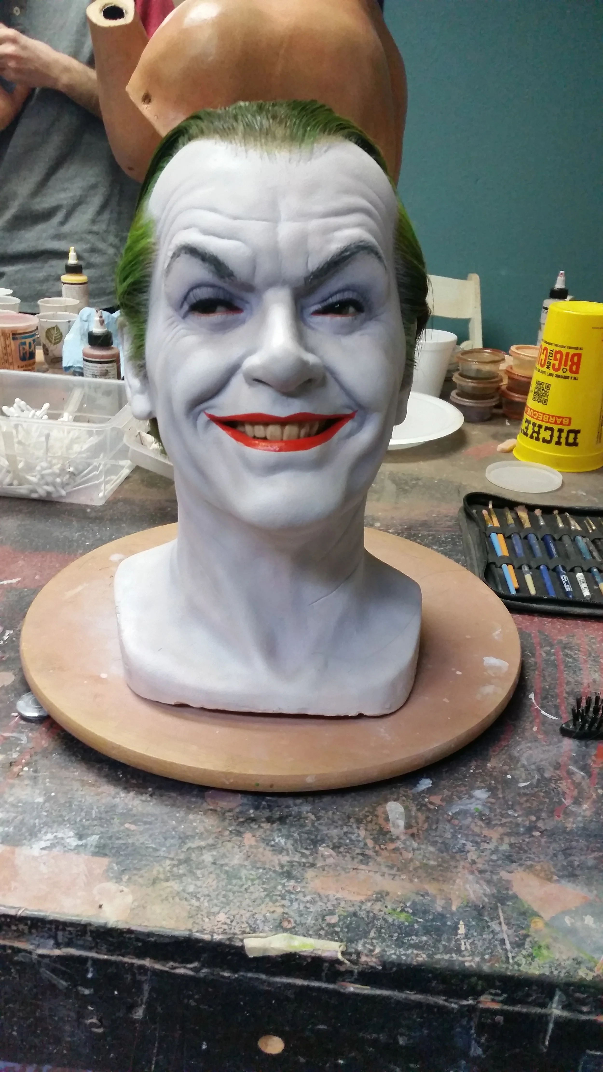 Wax Bust Painting