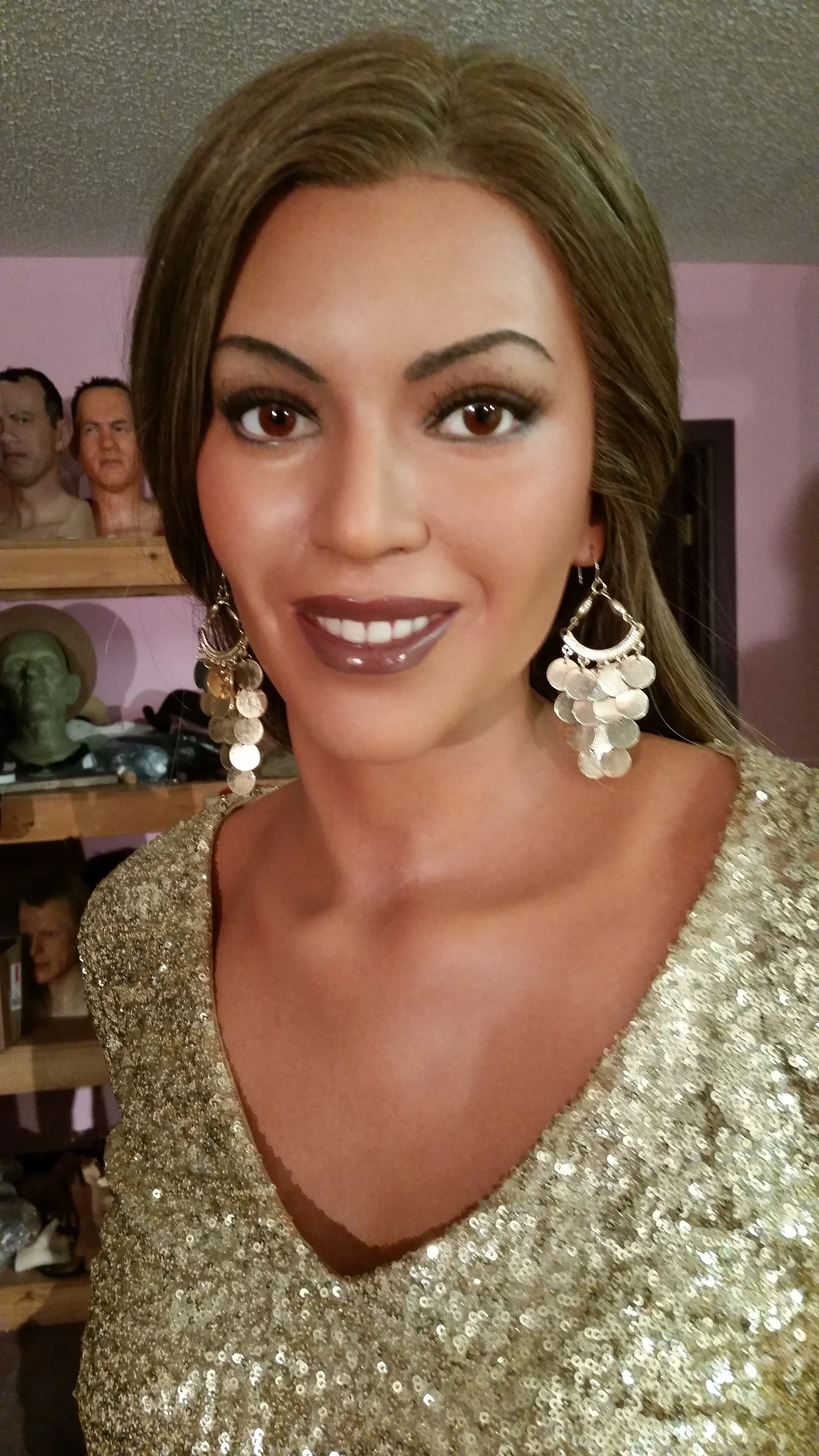Wax Bust Painting