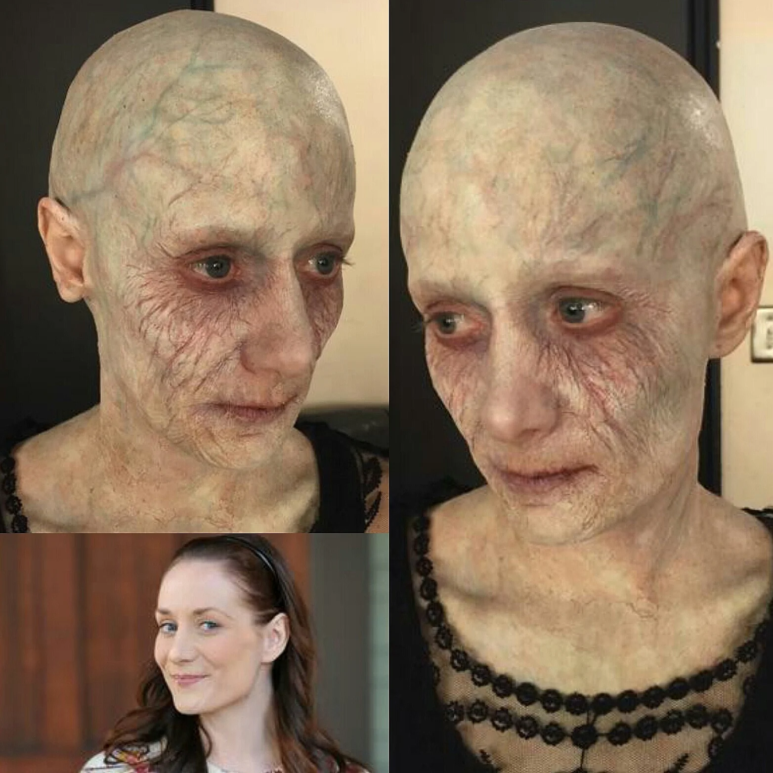 Bald Cap / Stretch & Stipple / Character Makeup