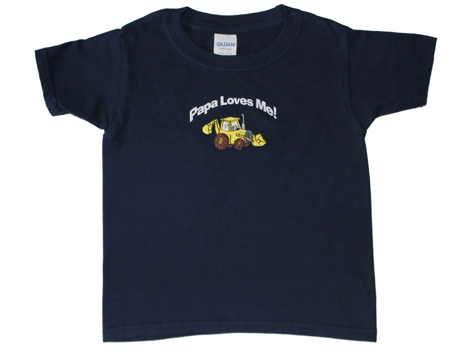 Navy T-shirt with Tractor