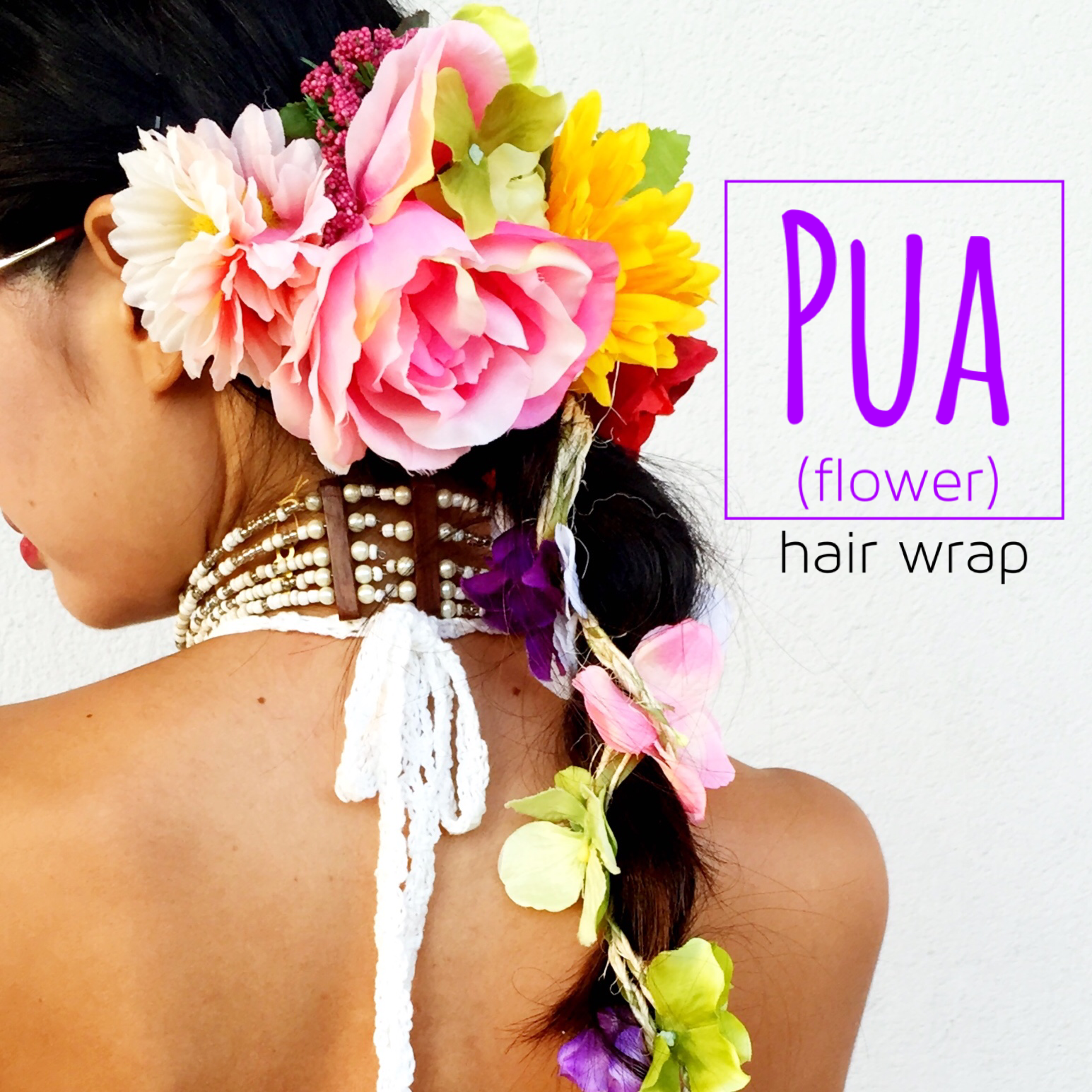 PUA Flower - Hair wrap