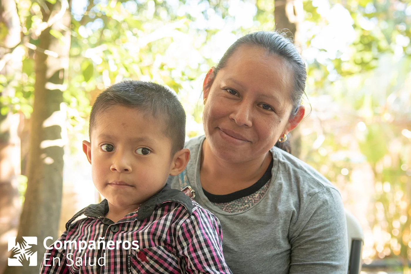 Ernesto with his mother, Florinda