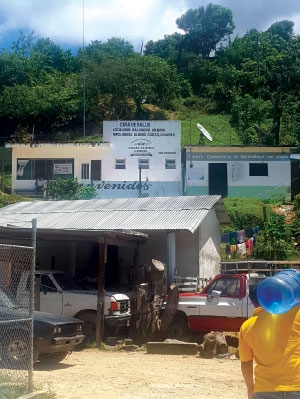 Clínica rural en Chiapas, México