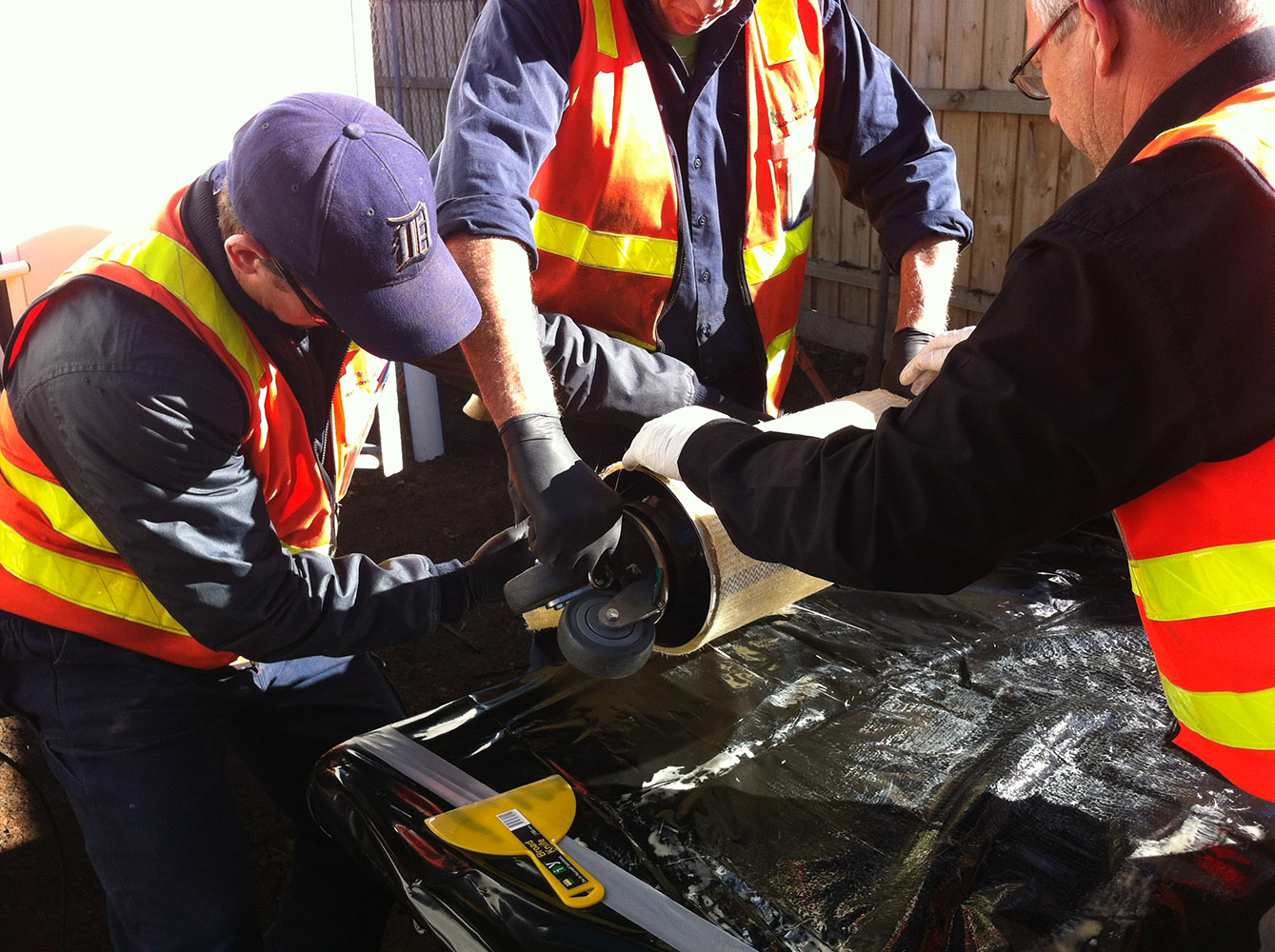 Sewer and pipes point repair