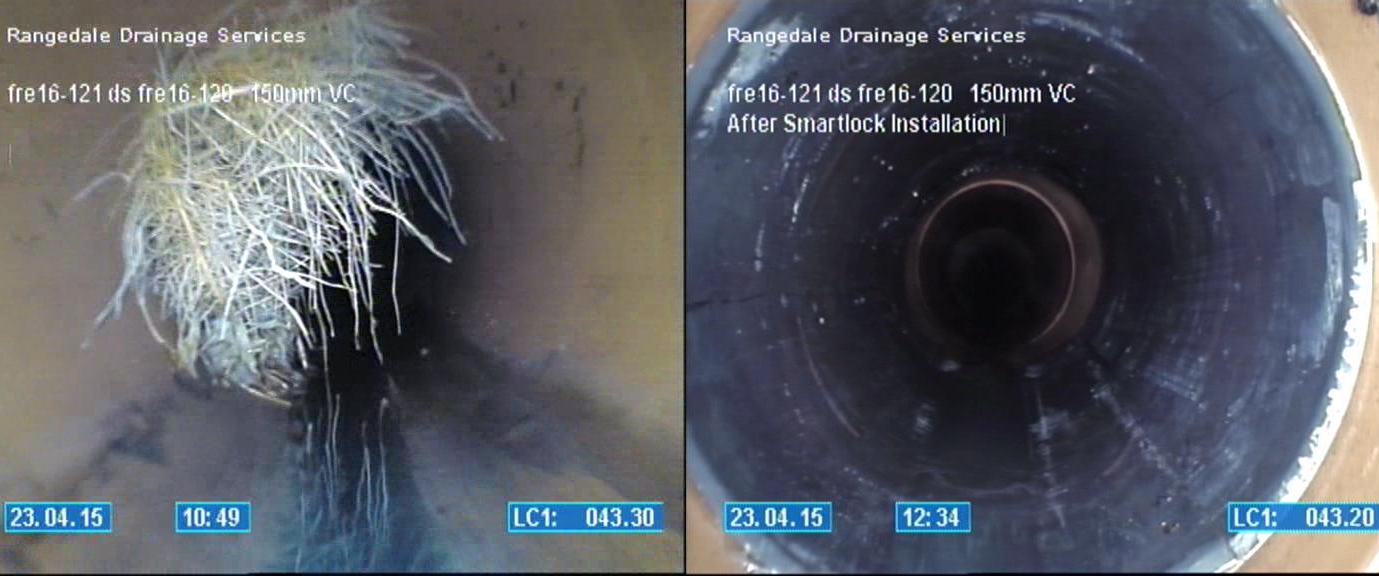 Sewer and pipes point repair
