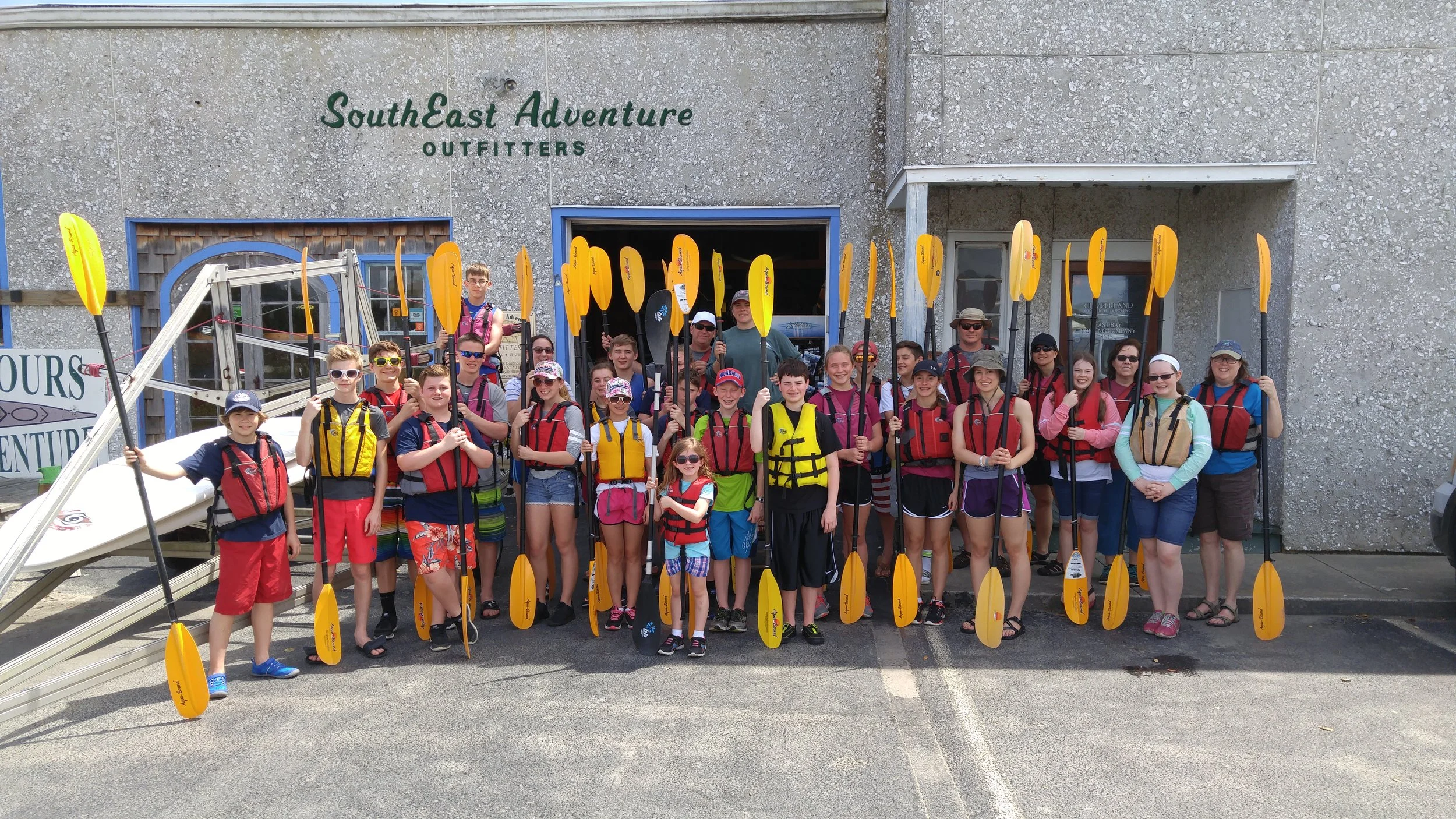 Kayak trip on the inter-coastal waterways near St. Simon's Island.
