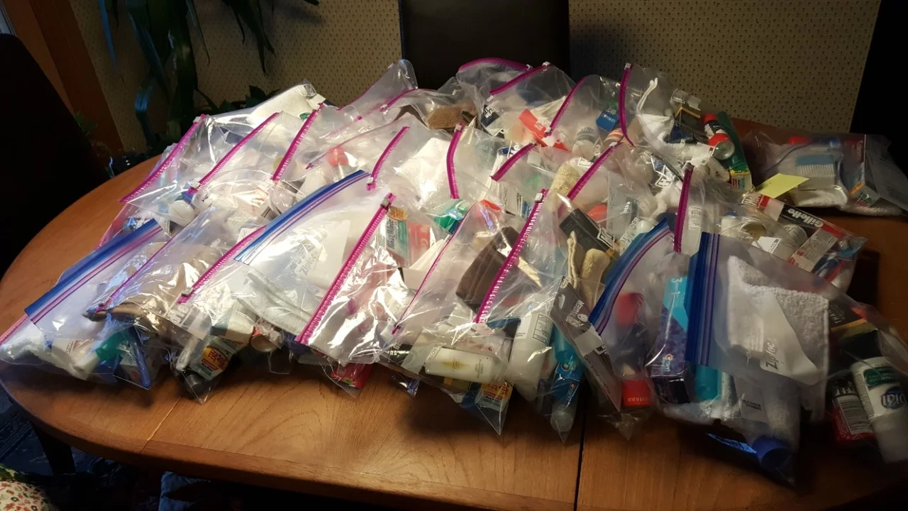 Shower kits for Church Development for All People CD4AP