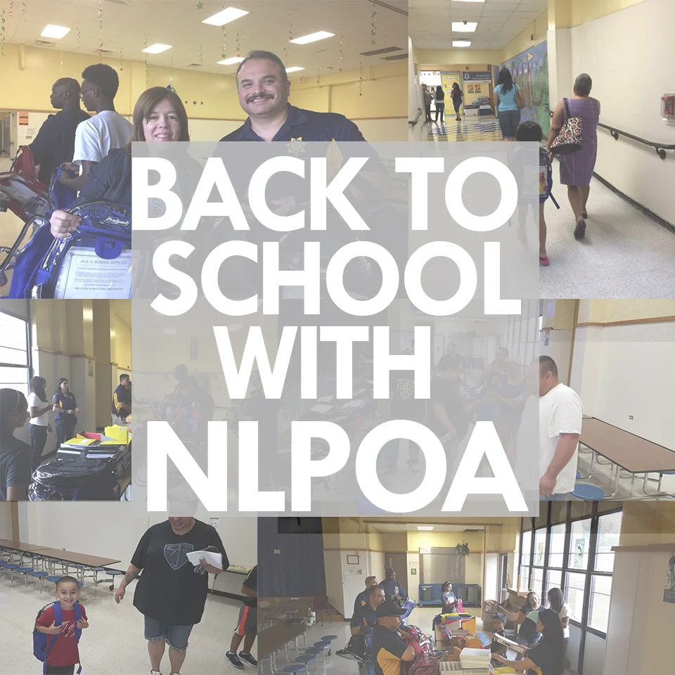 BACK TO SCHOOL WITH NLPOA - SUPPLY DRIVE