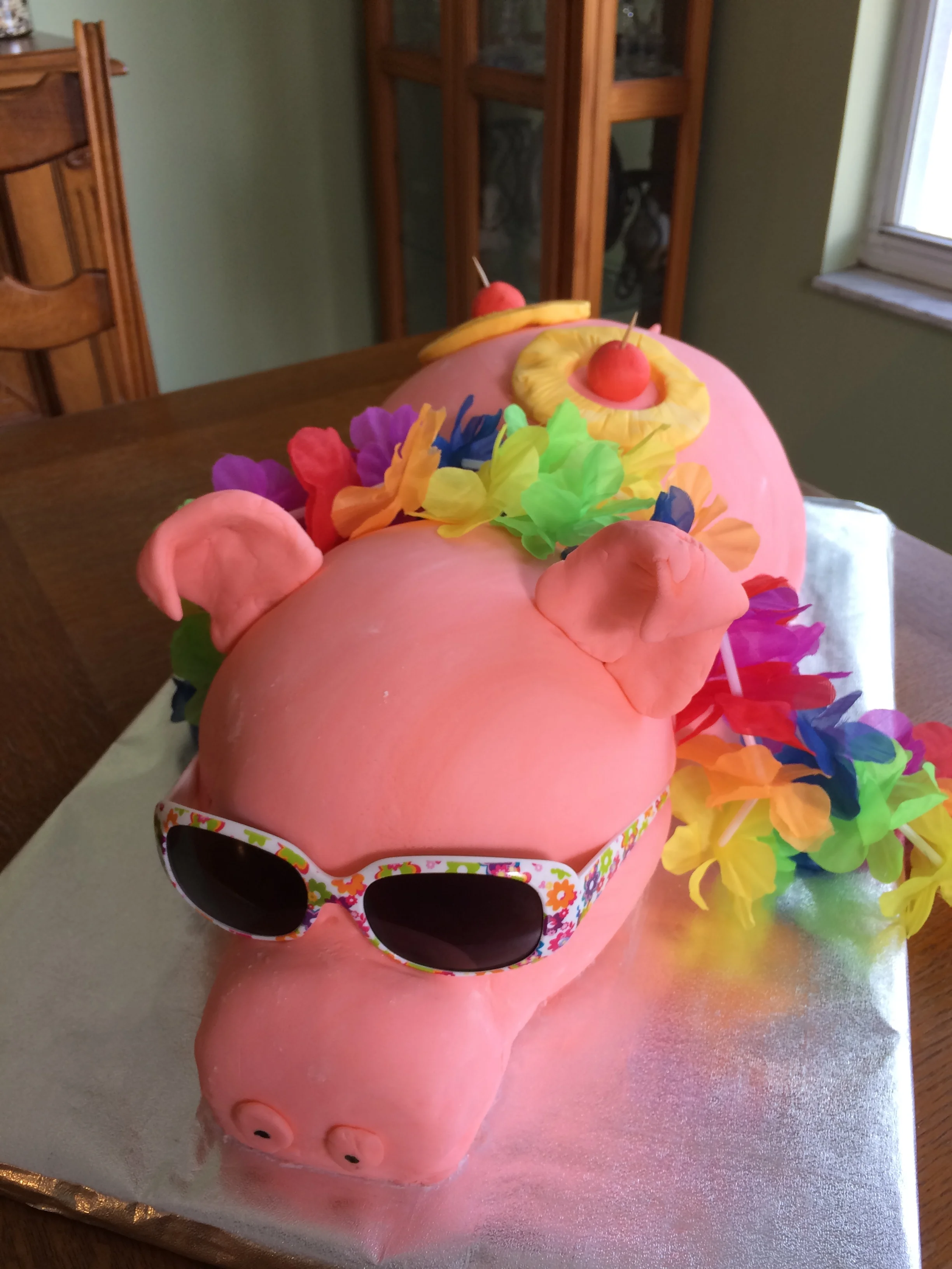 Luau Pig Cake