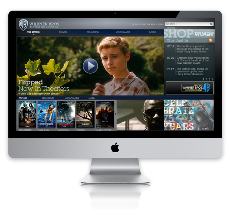  Homepage iteration 