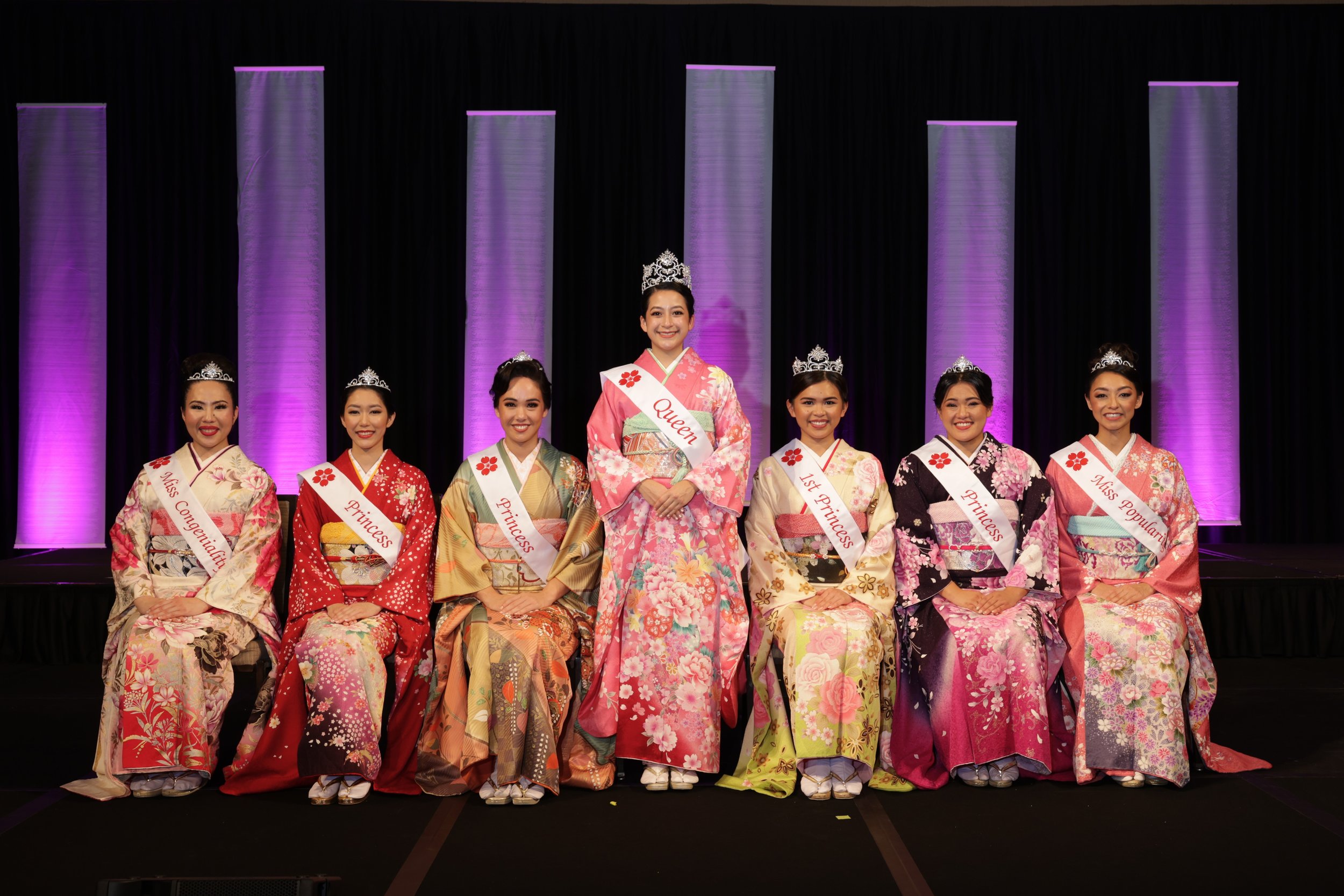     72nd Cherry Blossom Festival Queen and Court     