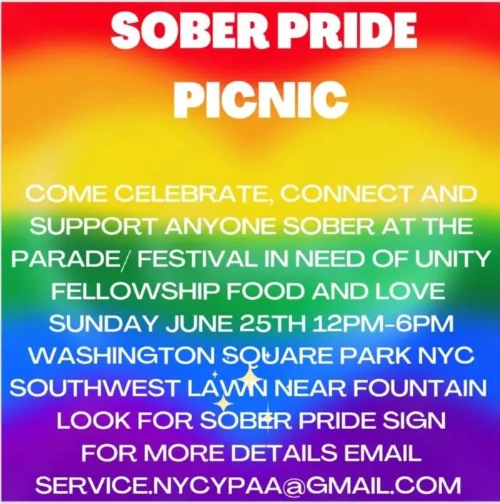 NYCYPAA Sober Pride Picnic — AREA 49 OF AA