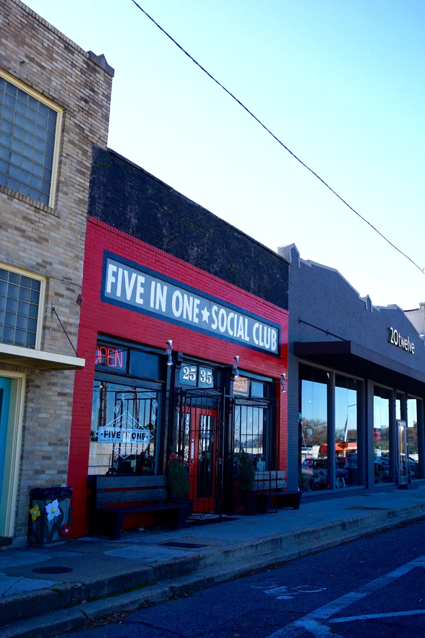 Five In One Social Club, Broad Street, Memphis, Tennessee