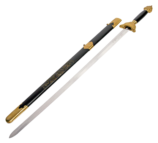 Double-edged straight sword