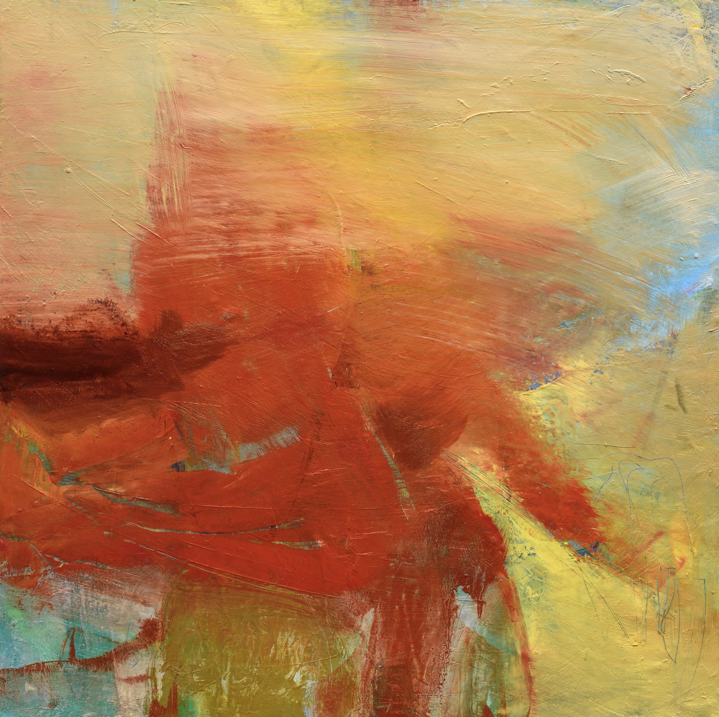 Scoppiare (Break Out) 20” x 20” Oil on Canvas Available